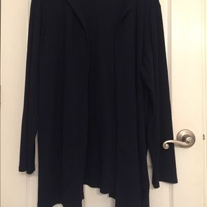 Eileen Fisher Navy Shirt Jacket - EUC - 1X